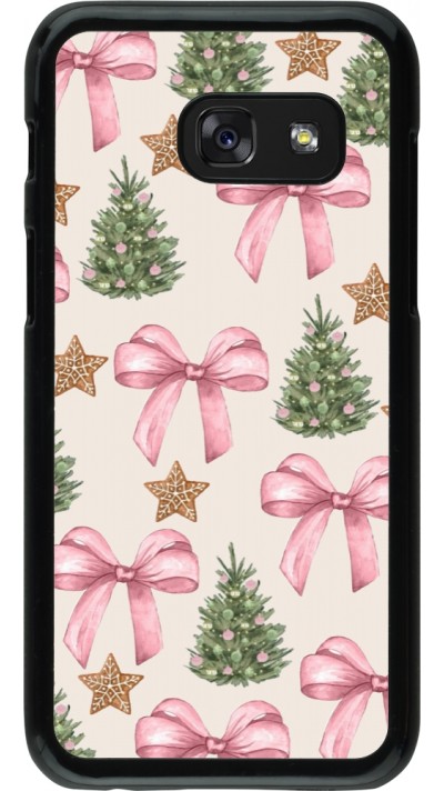 Samsung Galaxy A3 (2017) Case Hülle - Christmas 25 Vintage Ribbons