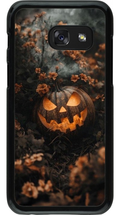 Samsung Galaxy A3 (2017) Case Hülle - Halloween 2025 Pumpkin with flowers