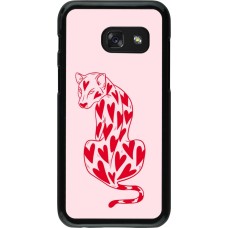 Samsung Galaxy A3 (2017) Case Hülle - Leopard with hearts 2026