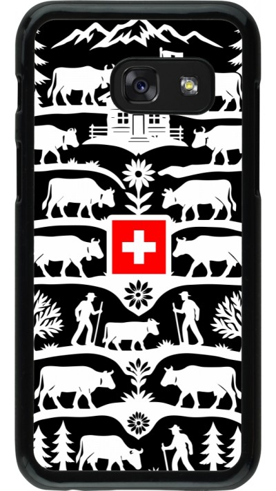 Samsung Galaxy A3 (2017) Case Hülle - Poya Schweiz 3 schwarz
