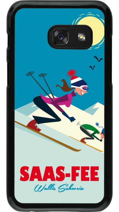 Samsung Galaxy A3 (2017) Case Hülle - Saas-Fee Ski Downhill