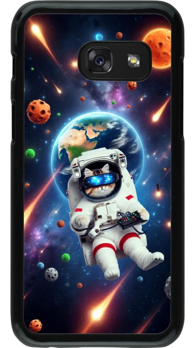 Samsung Galaxy A3 (2017) Case Hülle - VR SpaceCat Odyssee