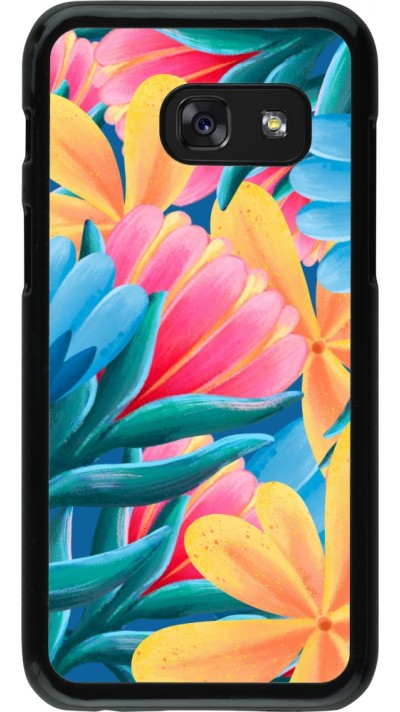 Samsung Galaxy A3 (2017) Case Hülle - Spring 23 colorful flowers