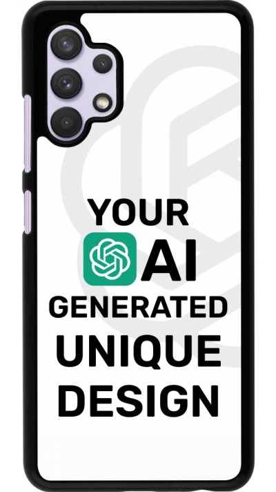 Samsung Galaxy A32 Case Hülle - 100% einzigartig erstellt dank Deiner Kreativität und künstlicher Intelligenz (KI)