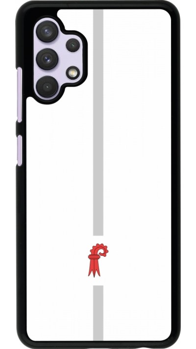 Samsung Galaxy A32 Case Hülle - Kanton BL weiss