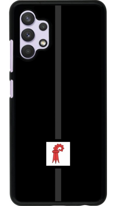 Samsung Galaxy A32 Case Hülle - Kanton BL schwarz
