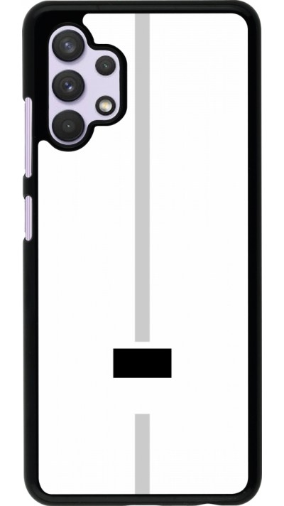 Samsung Galaxy A32 Case Hülle - Kanton FR weiss