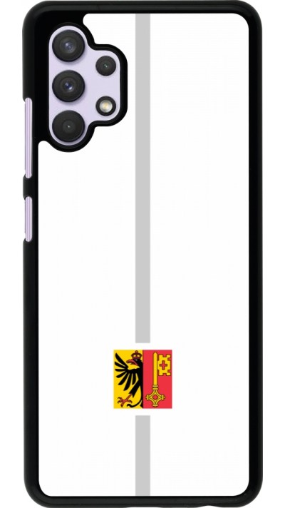 Samsung Galaxy A32 Case Hülle - Kanton GE weiss