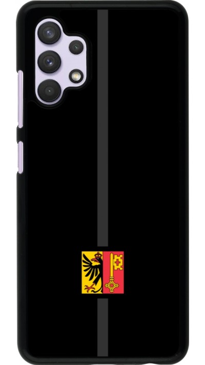 Samsung Galaxy A32 Case Hülle - Kanton GE schwarz