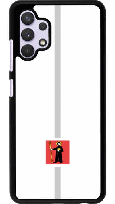 Samsung Galaxy A32 Case Hülle - Kanton GL weiss