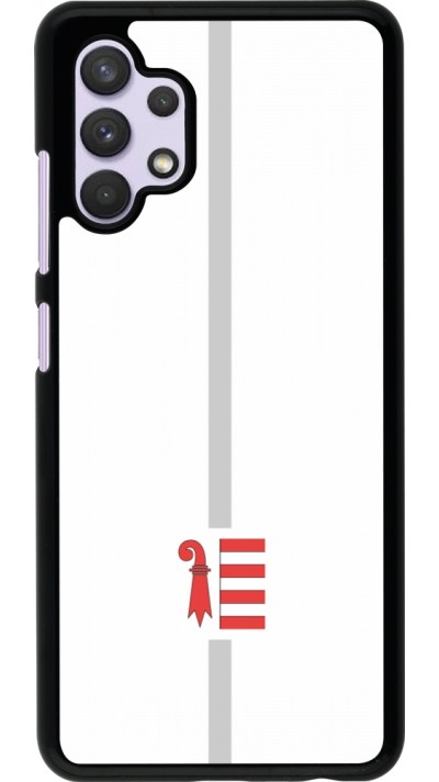 Samsung Galaxy A32 Case Hülle - Kanton JU weiss