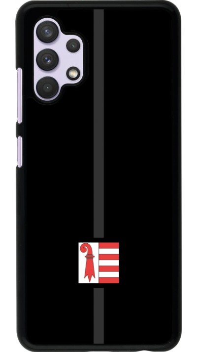 Samsung Galaxy A32 Case Hülle - Kanton JU schwarz