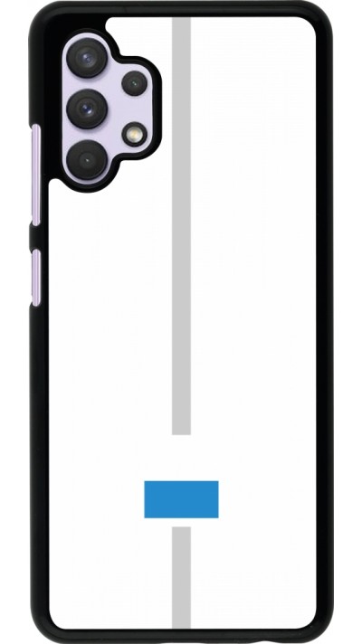 Samsung Galaxy A32 Case Hülle - Kanton LU weiss