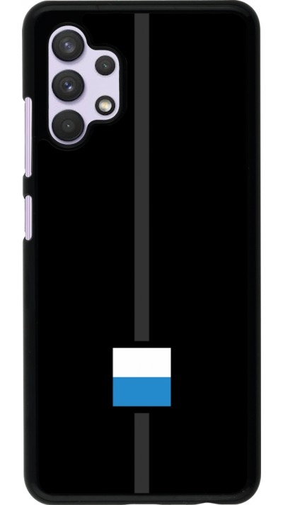 Samsung Galaxy A32 Case Hülle - Kanton LU schwarz