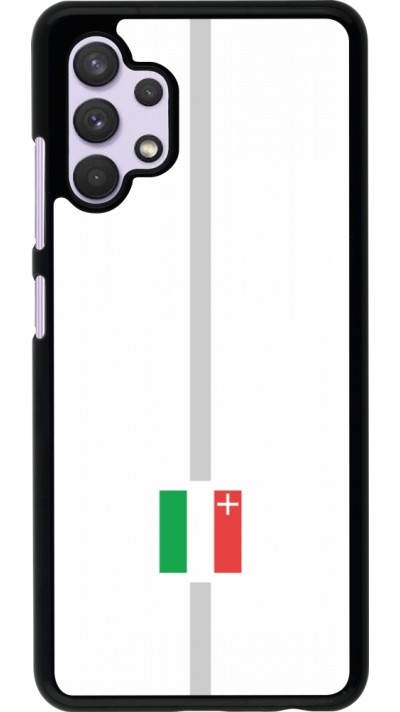 Samsung Galaxy A32 Case Hülle - Kanton NE weiss