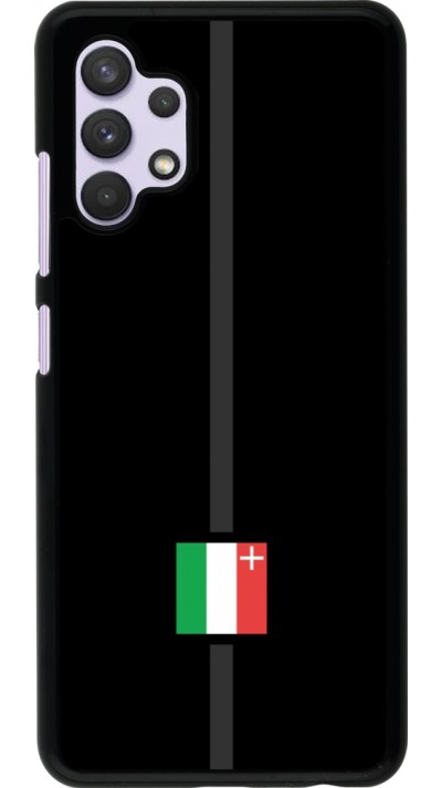 Samsung Galaxy A32 Case Hülle - Kanton NE schwarz