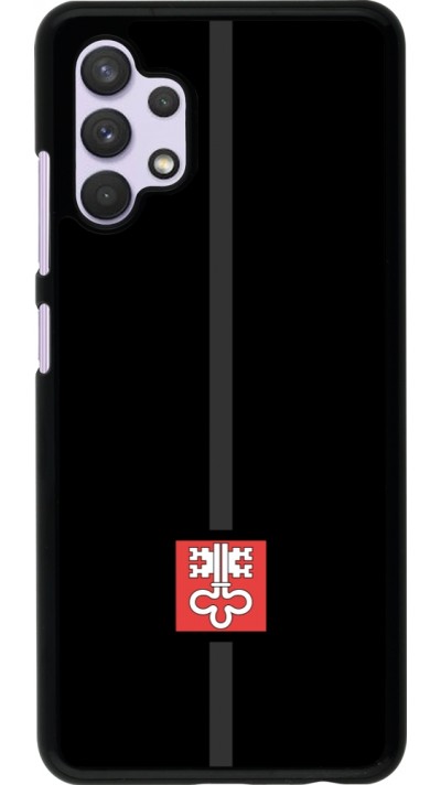 Samsung Galaxy A32 Case Hülle - Kanton NW schwarz