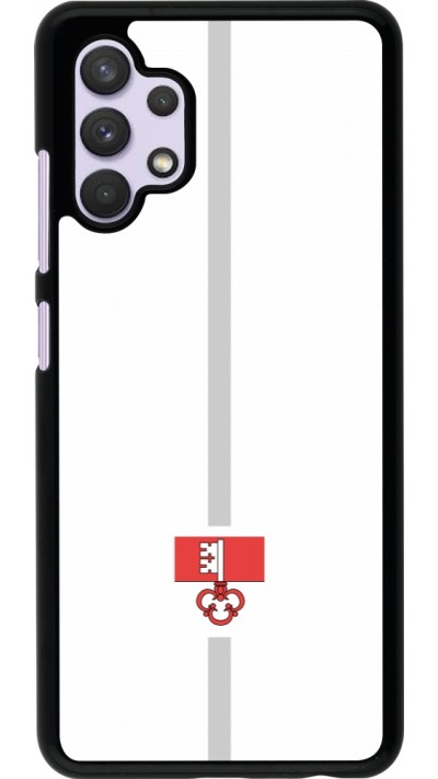 Samsung Galaxy A32 Case Hülle - Kanton OW weiss
