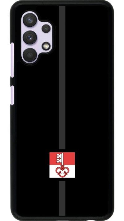 Samsung Galaxy A32 Case Hülle - Kanton OW schwarz