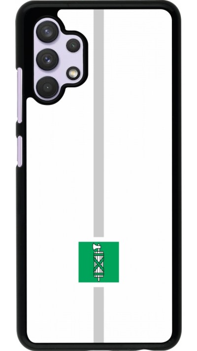 Samsung Galaxy A32 Case Hülle - Kanton SG weiss