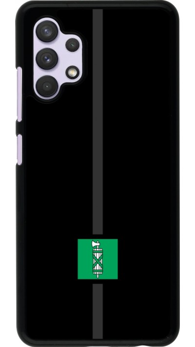 Samsung Galaxy A32 Case Hülle - Kanton SG schwarz