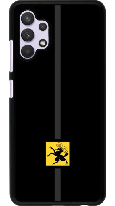 Samsung Galaxy A32 Case Hülle - Kanton SH schwarz