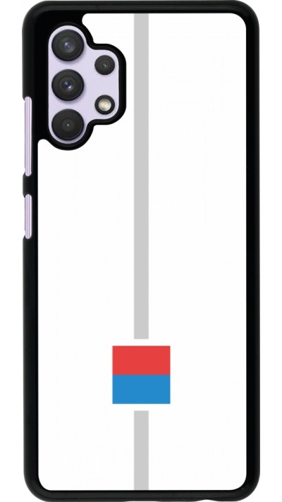 Samsung Galaxy A32 Case Hülle - Kanton TI weiss