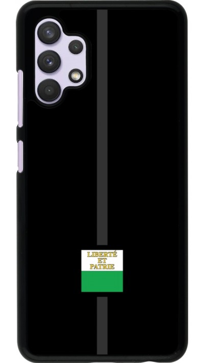 Samsung Galaxy A32 Case Hülle - Kanton VD schwarz