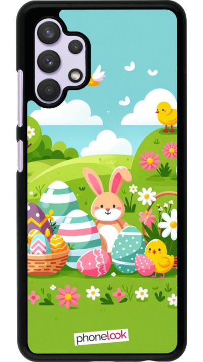 Samsung Galaxy A32 Case Hülle - Ostern 2025 Gruen