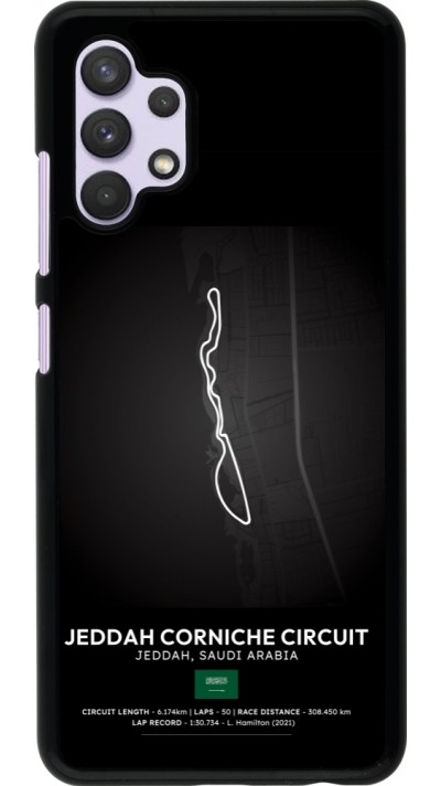 Samsung Galaxy A32 Case Hülle - F1 Track 2025 Saudi Arabia