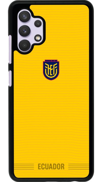 Coque Samsung Galaxy A32 - Maillot de football Équateur 2026 personnalisable