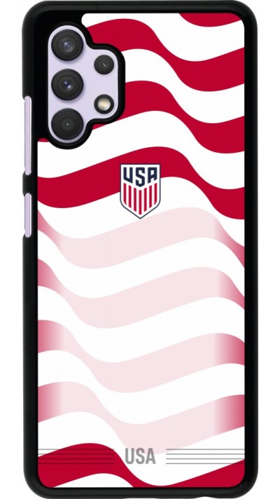 Coque Samsung Galaxy A32 - Maillot de football États-Unis 2026 personnalisable