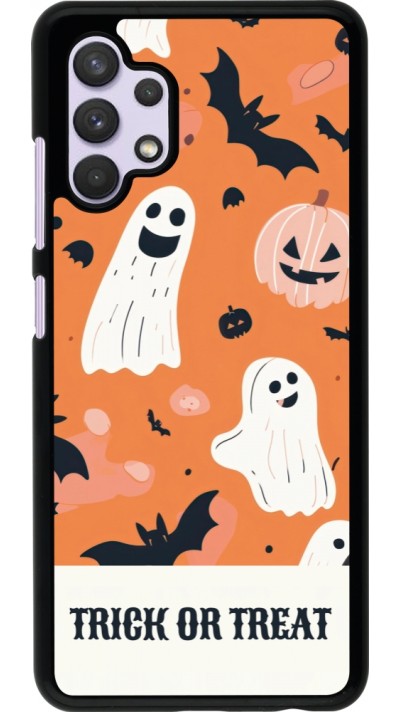 Samsung Galaxy A32 Case Hülle - Halloween 2025 Trick treat Samsung Galaxy A32 Case Hülle - Halloween 2025 Trick treat
