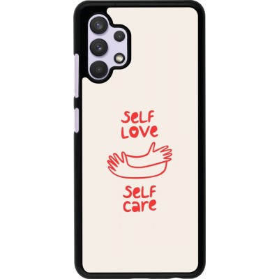 Samsung Galaxy A32 Case Hülle - Saint Valentines Day 26 Self love self care