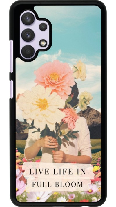 Coque Samsung Galaxy A32 - Live life in full moon Spring 2026