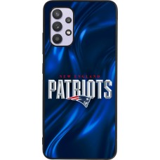 Samsung Galaxy A32 Case Hülle - Silikon schwarz Super Bowl 26 Patriots 2