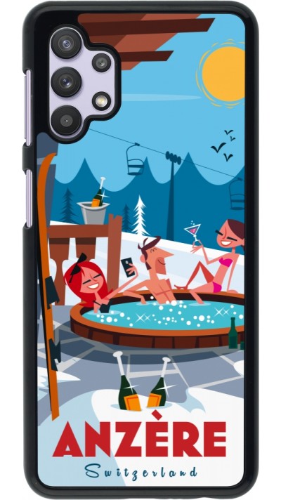 Samsung Galaxy A32 5G Case Hülle - Anzère Mountain Jacuzzi
