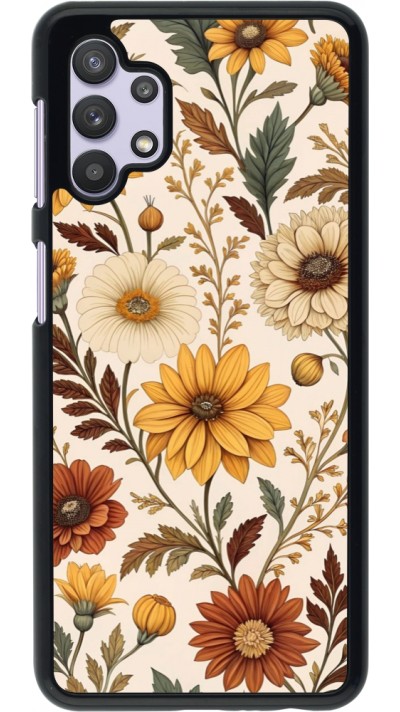 Samsung Galaxy A32 5G Case Hülle - Autumn 25 Flower pattern