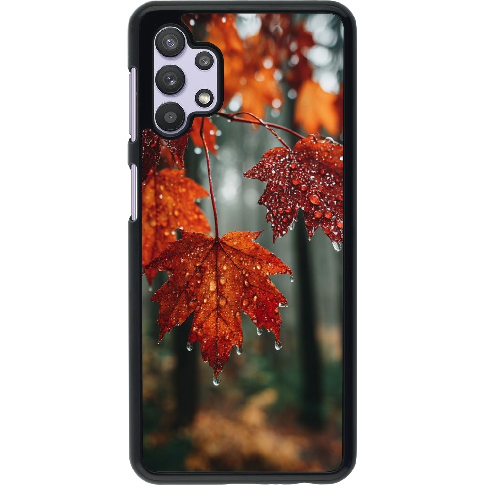 Samsung Galaxy A32 5G Case Hülle - Autumn 25 Rain