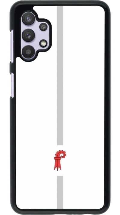 Samsung Galaxy A32 5G Case Hülle - Kanton BL weiss