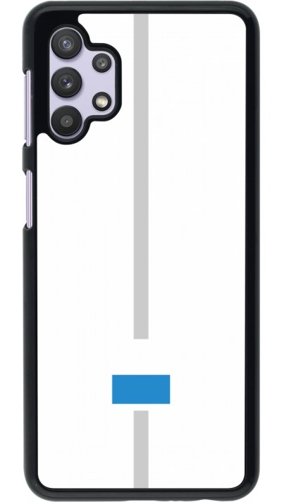 Samsung Galaxy A32 5G Case Hülle - Kanton LU weiss