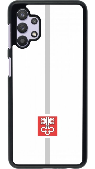 Samsung Galaxy A32 5G Case Hülle - Kanton NW weiss