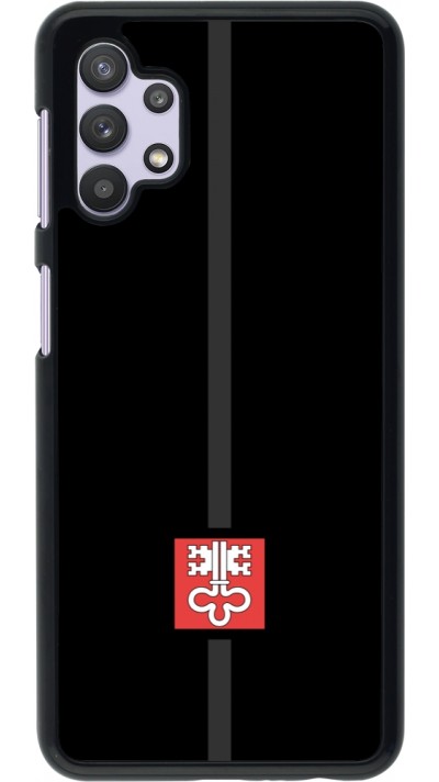 Samsung Galaxy A32 5G Case Hülle - Kanton NW schwarz
