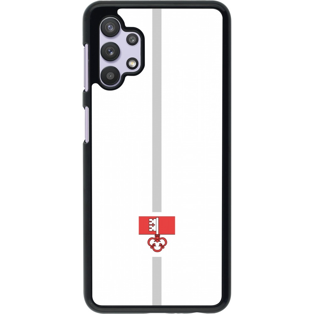 Samsung Galaxy A32 5G Case Hülle - Kanton OW weiss