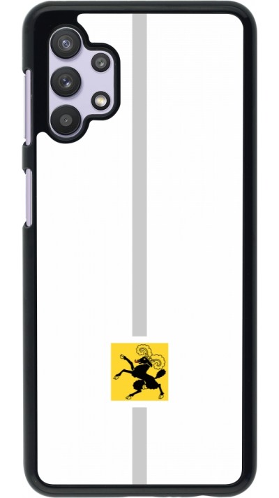 Samsung Galaxy A32 5G Case Hülle - Kanton SH weiss