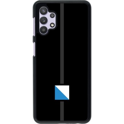 Samsung Galaxy A32 5G Case Hülle - Kanton ZH schwarz