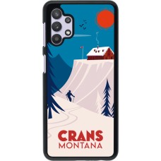Samsung Galaxy A32 5G Case Hülle - Crans-Montana Cabane