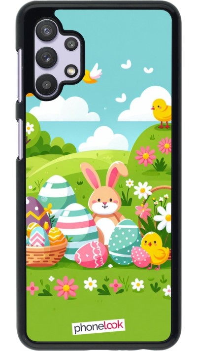 Samsung Galaxy A32 5G Case Hülle - Ostern 2025 Gruen