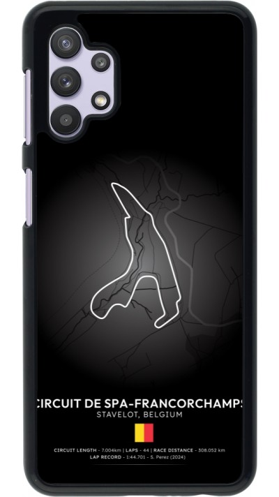 Samsung Galaxy A32 5G Case Hülle - F1 Track 2025 Belgium