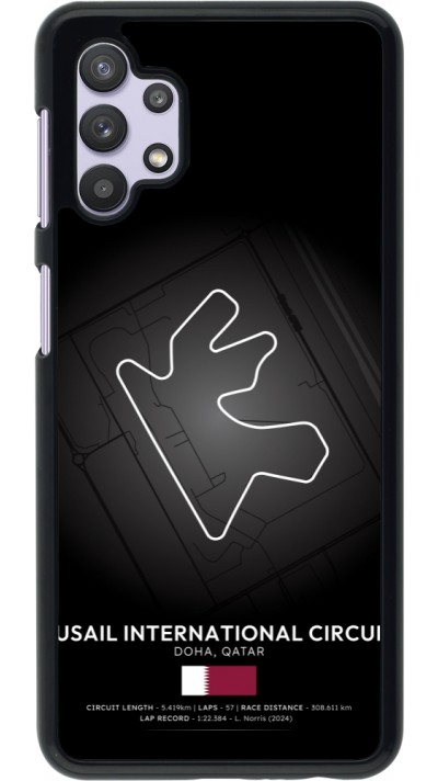 Samsung Galaxy A32 5G Case Hülle - F1 Track 2025 Qatar